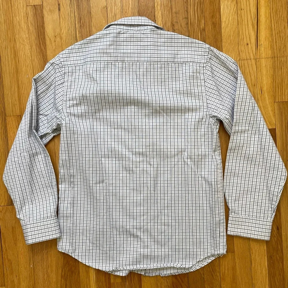 4/$25 Alberto Cardinali button down dress shirt size 8 - Picture 2 of 9